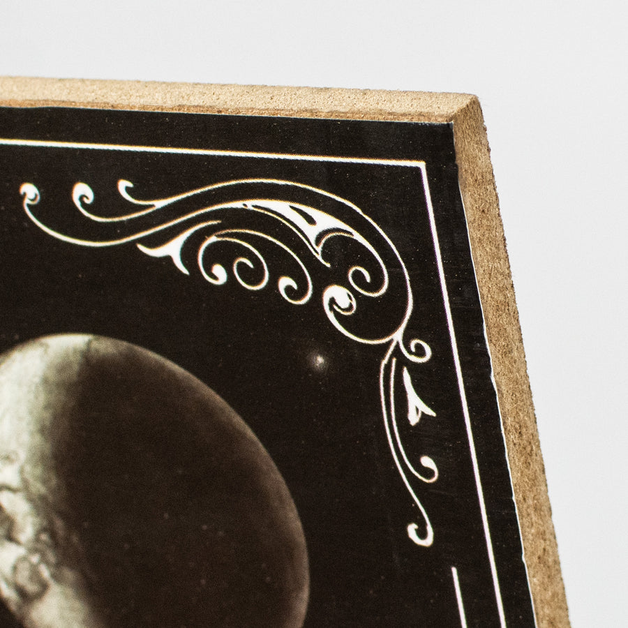 15" Wooden Sign: Stay Wild Moon Child detail photo 3