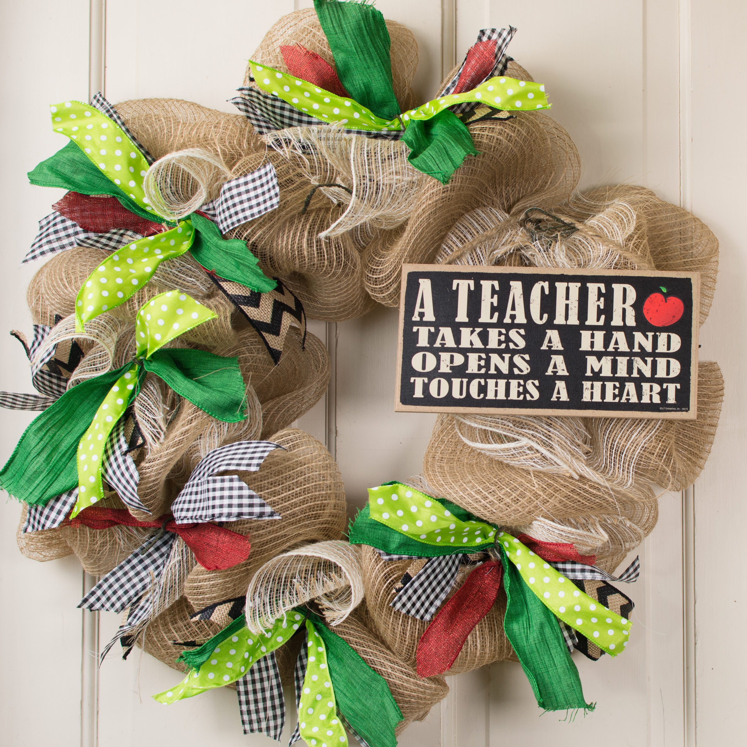 10" Wooden Sign: A Teacher Lifestyle Photo