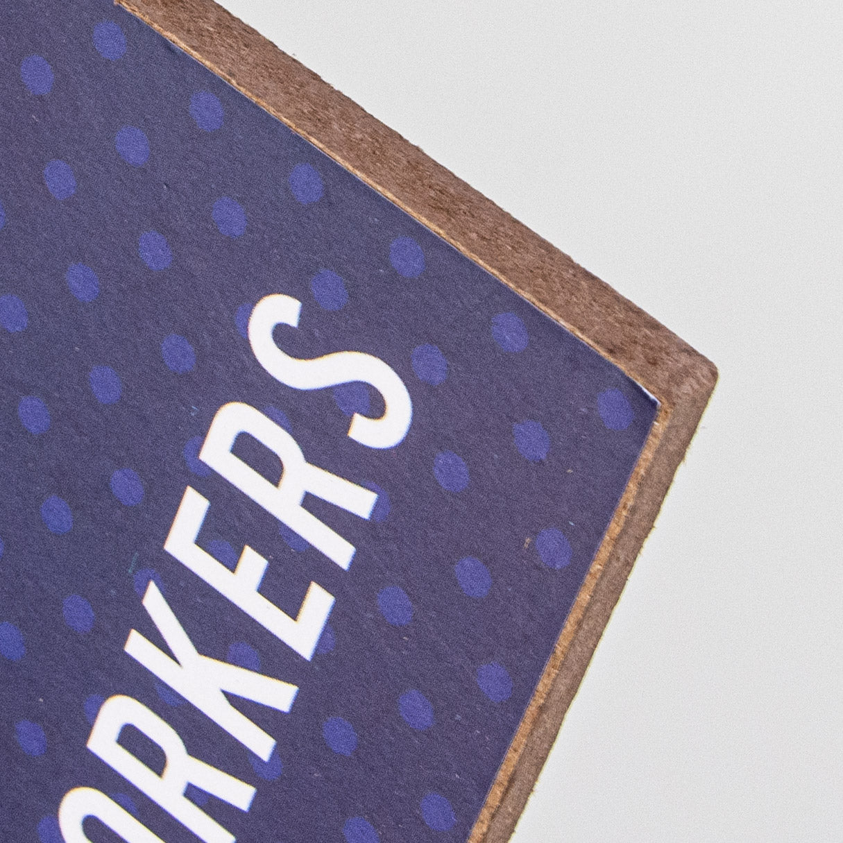 12" Wooden Sign: Thank You Healthcare Heroes detail photo 3
