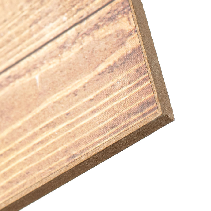 15" Wooden Sign: Walk by Faith detail photo 3