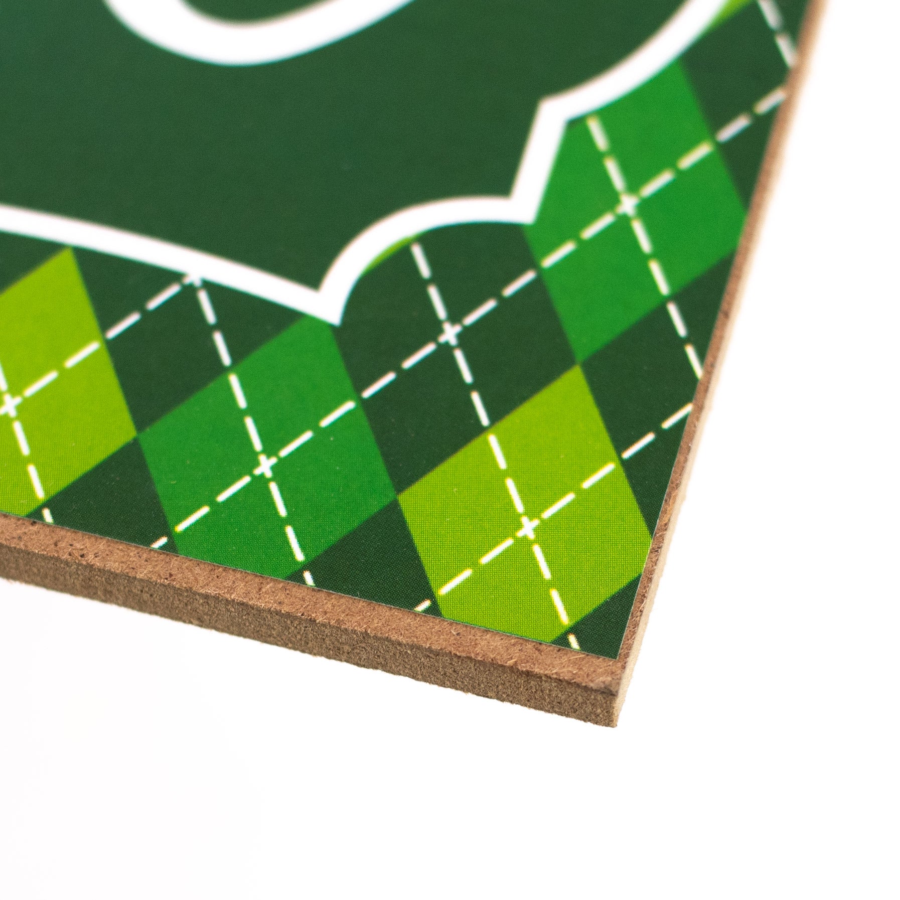 12" Wooden Sign: Welcome detail photo 3