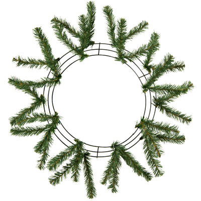 15-24" Work Wreath Form: Green Item Number: XX748709
