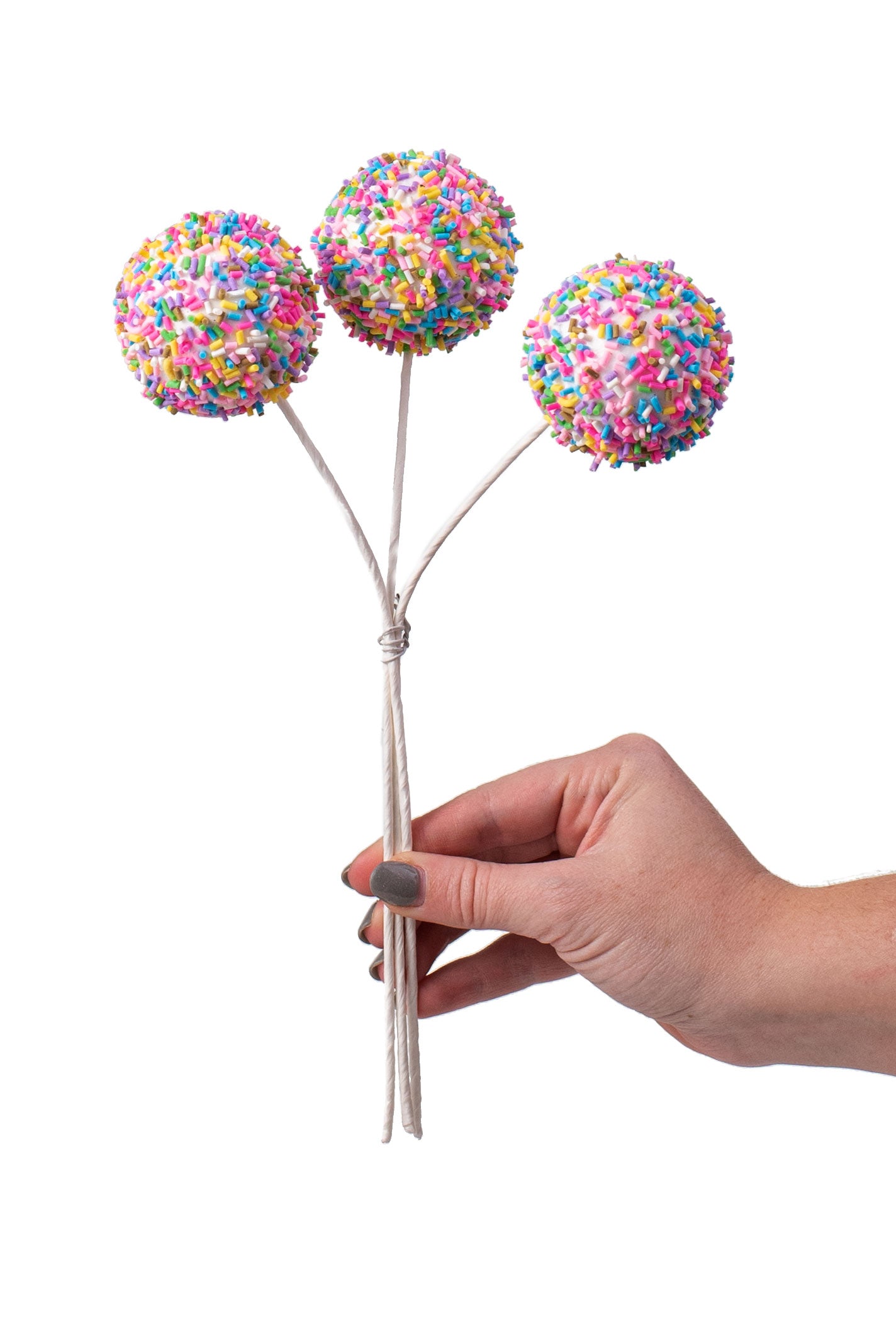 10" Wrapped Sprinkle Cake Pop Pick (3) detail photo 3
