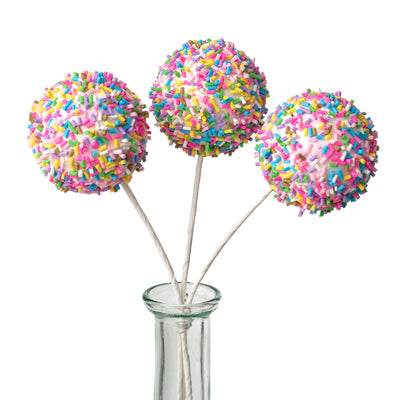 10" Wrapped Sprinkle Cake Pop Pick (3) Item Number: 84798MULTI