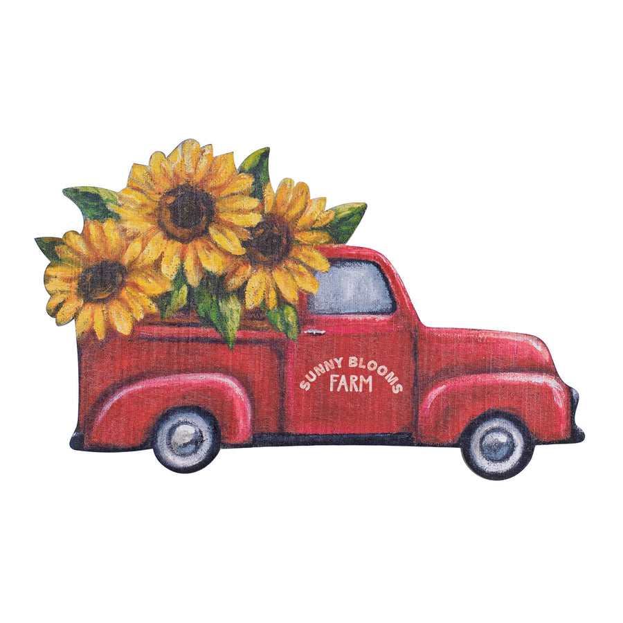 12" Wreath Insert: Sunflower Filled Truck Item Number: 111730