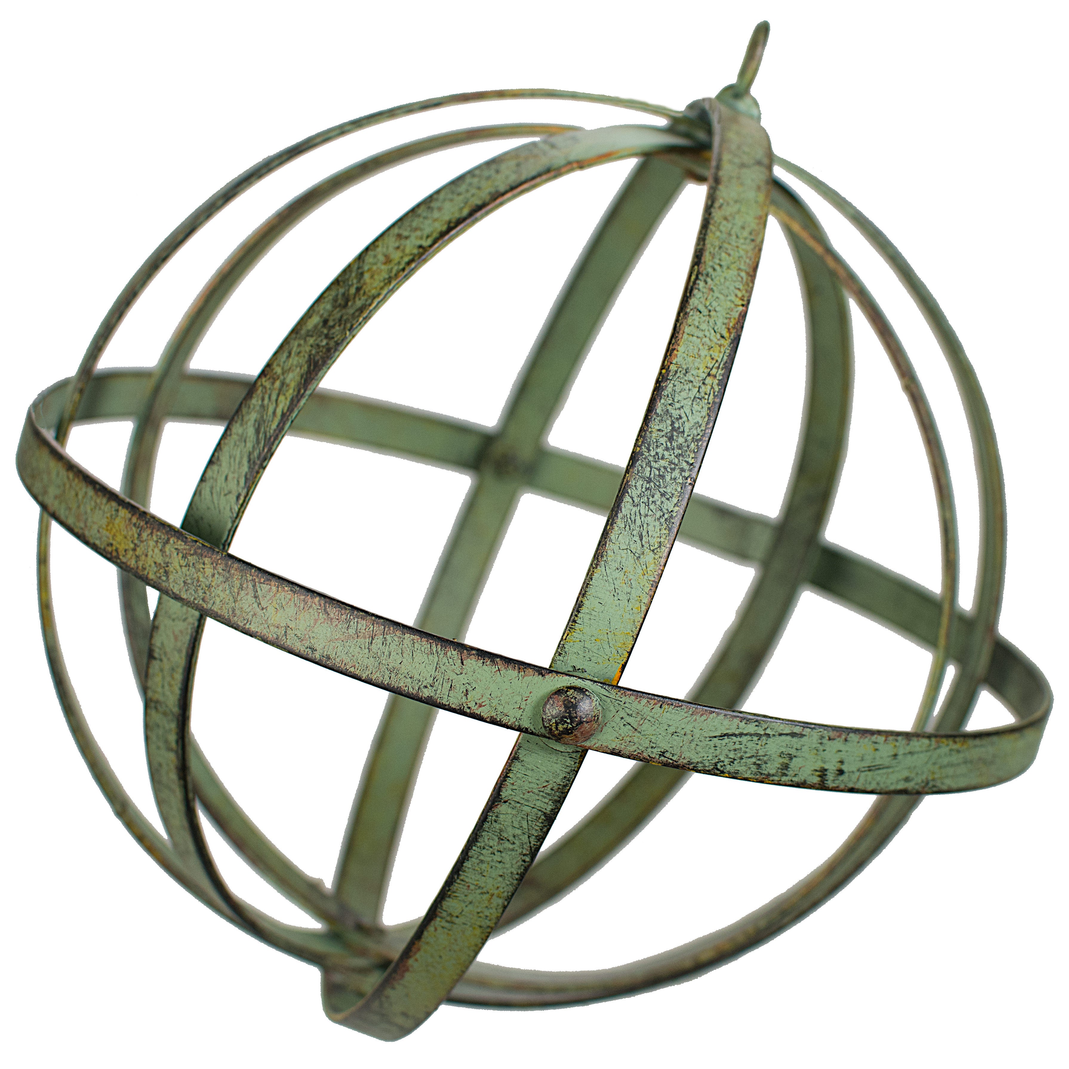 8" Wrought Iron Ball: Forest Green Item Number: KE1331E4