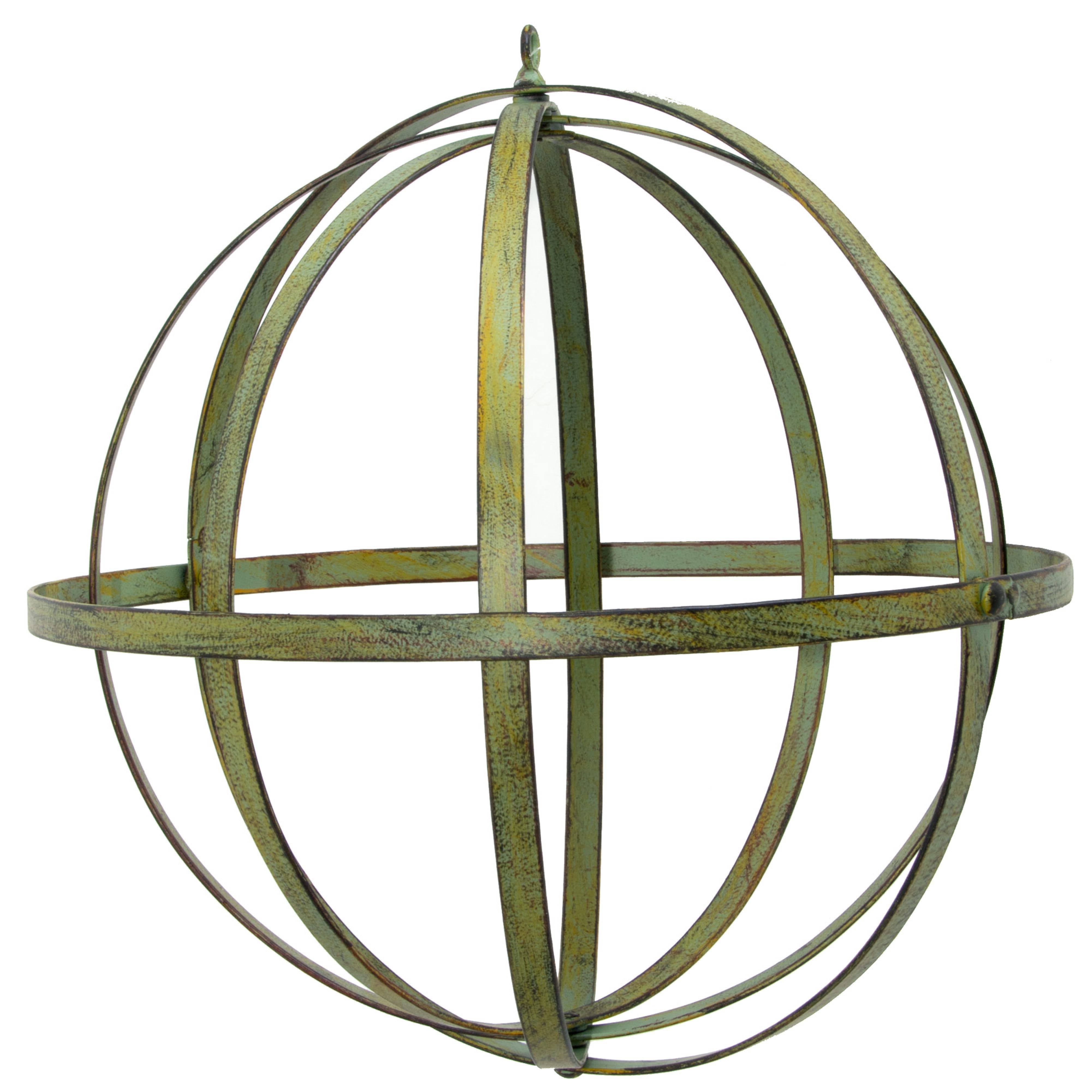 12" Wrought Iron Ball: Forest Green Item Number: KQ9348E4