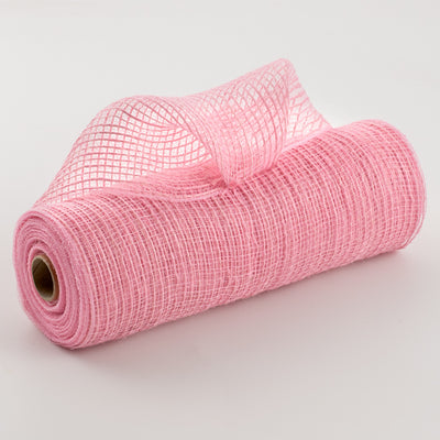 10" Burlap Deco Mesh: Pink (10 Yards)