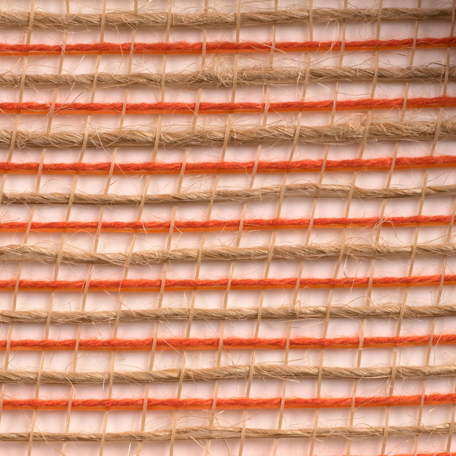 21" Burlap Deco Mesh: Fall Ombré Jute