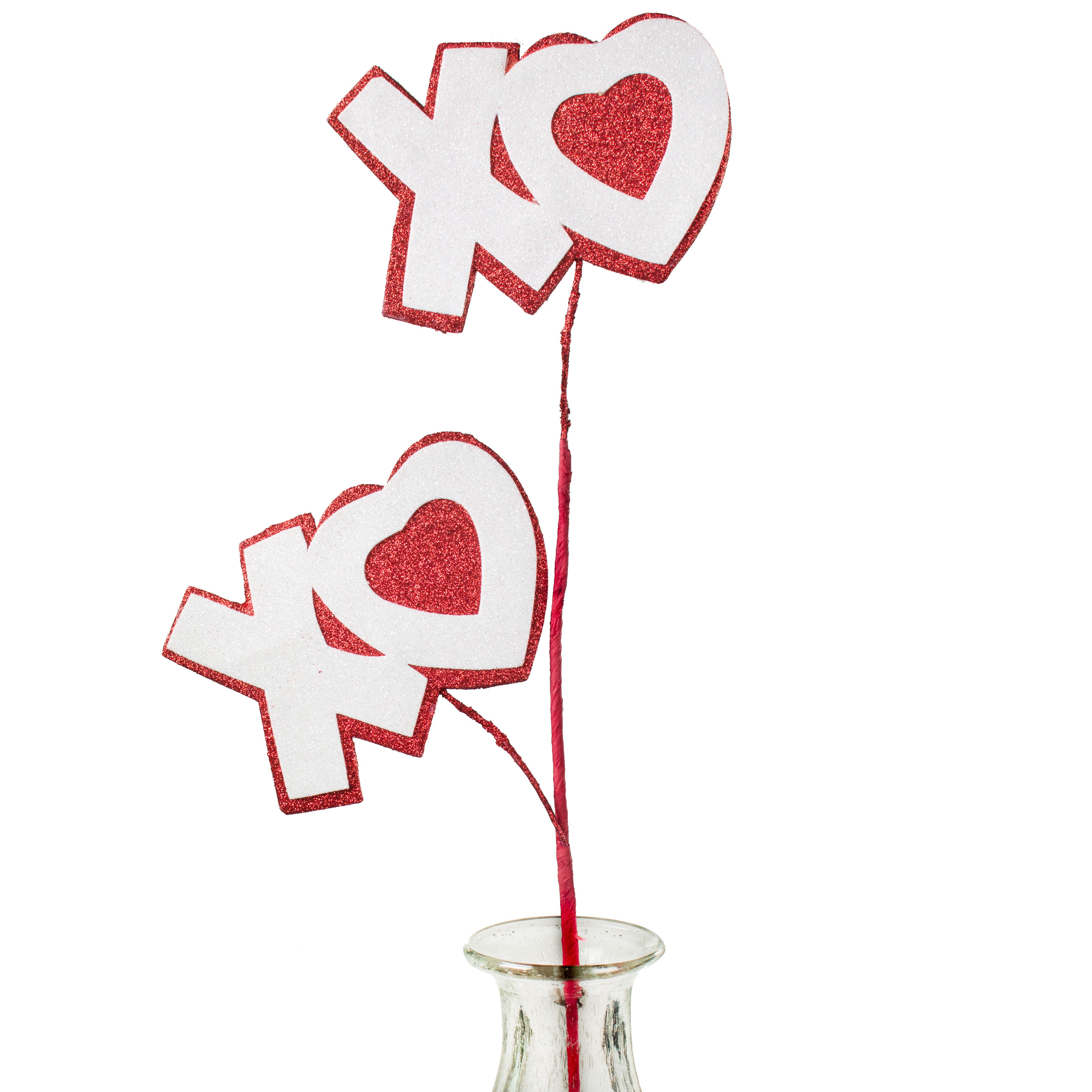 27" XOXO Heart Spray Item Number: 62213RDWT