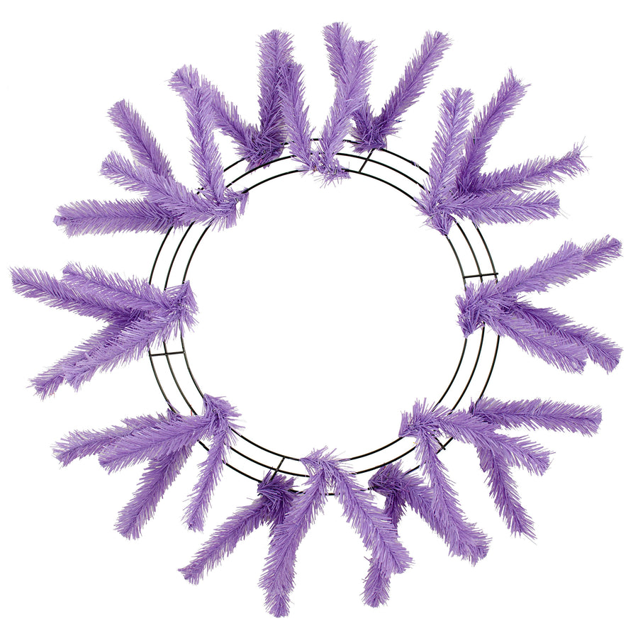 15-24" Work Wreath Form: Lavender