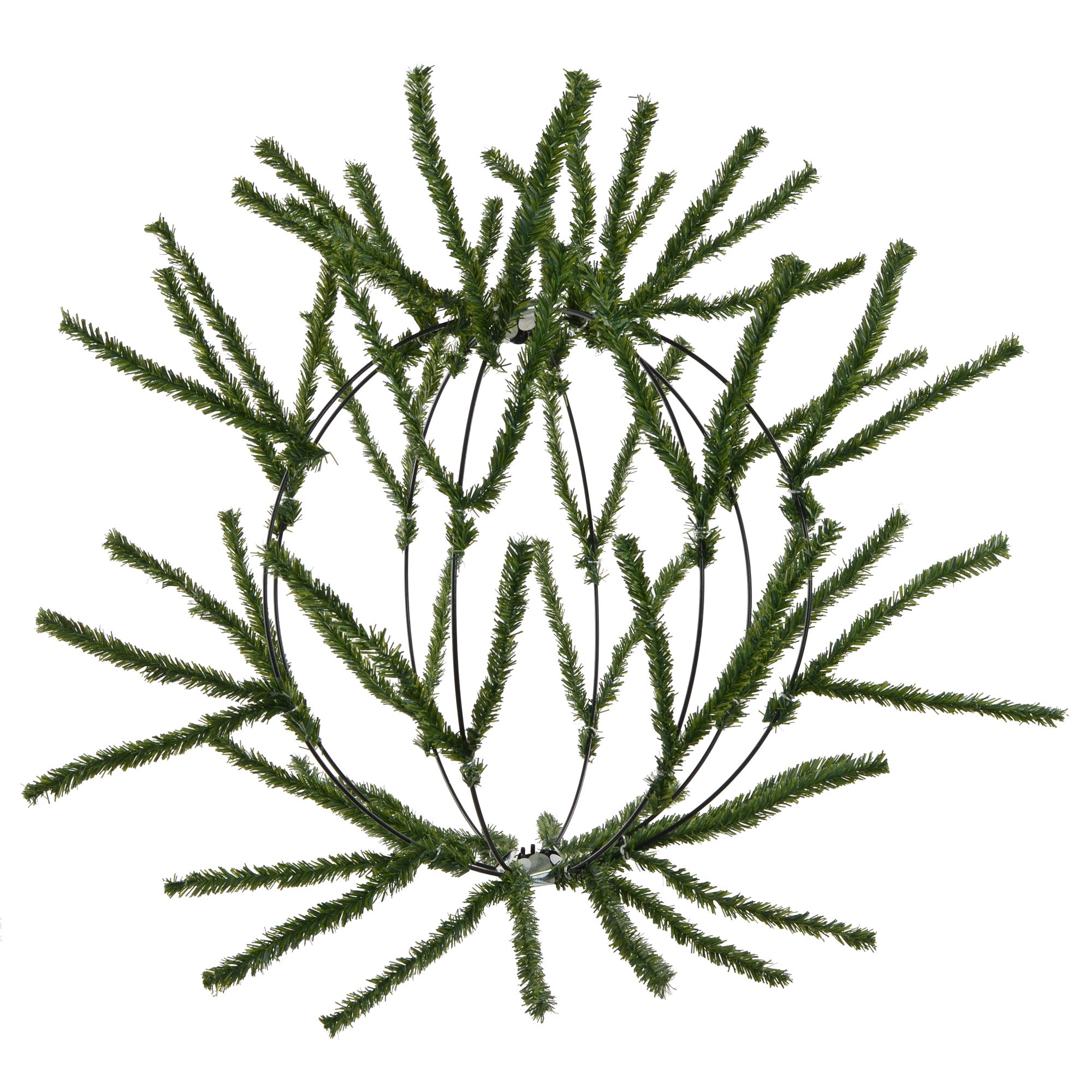 12" Wire KD Work Ball Form: Green