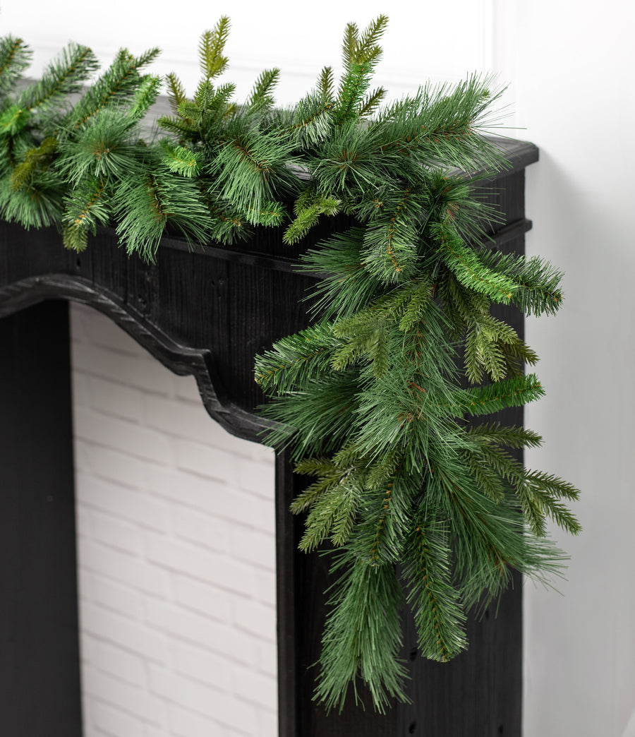 6' Mixed Pine Greenery Garland