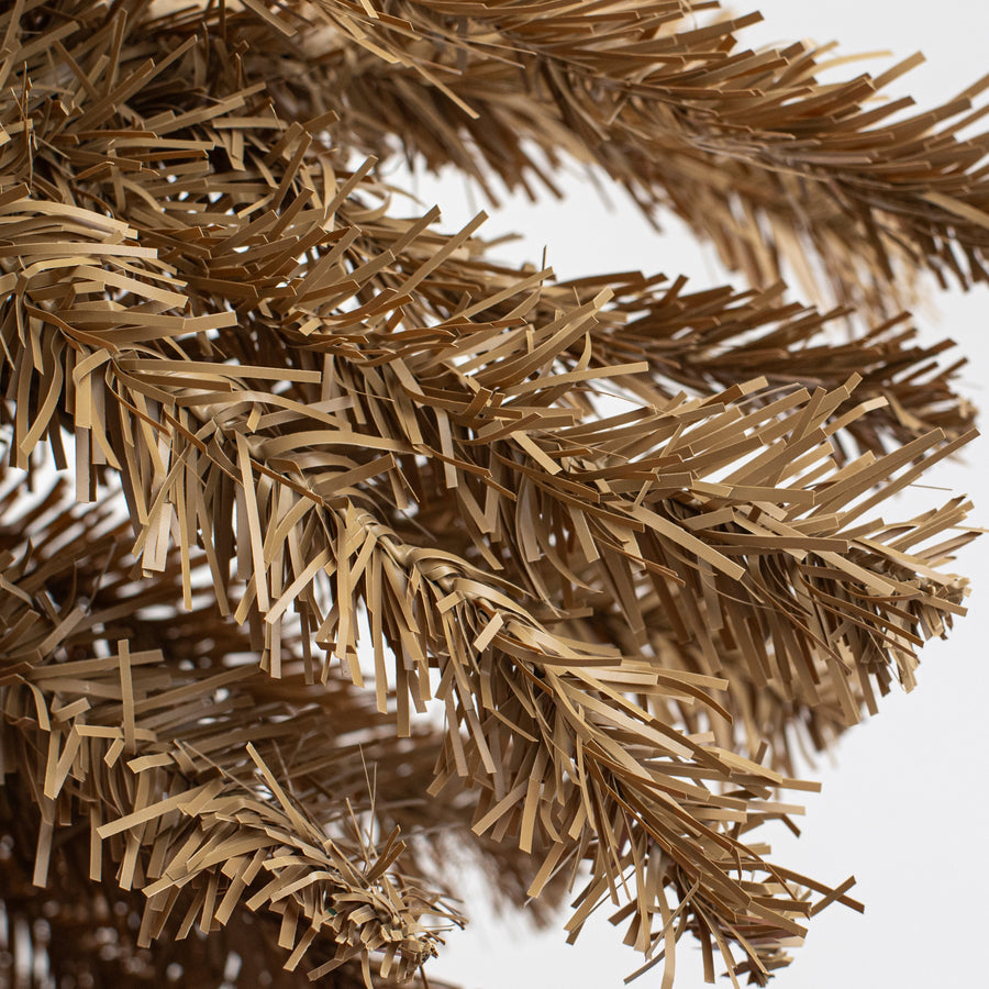 20" Pine Teardrop Swag: Burlap Tan (45 Tips)