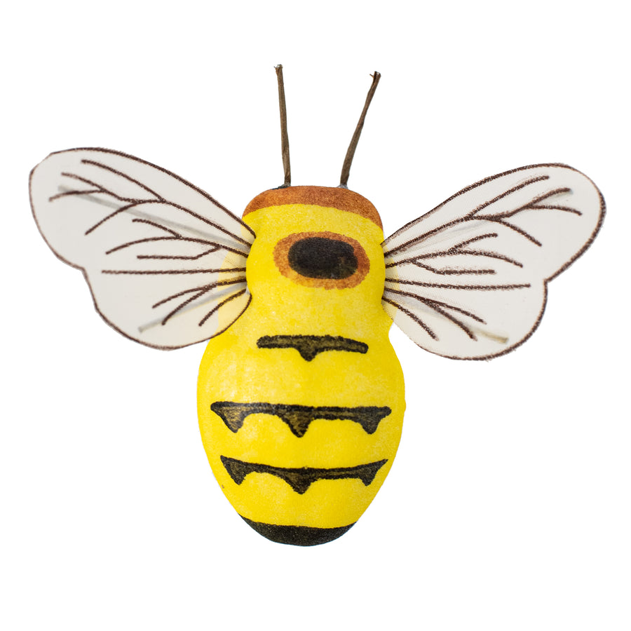 3" Yellow Bumble Bee Ornament Item Number: D4457A