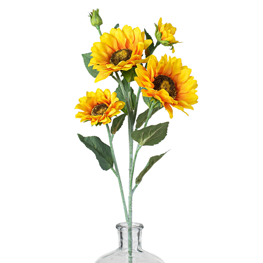 25.5" Yellow Sunflower Spray Item Number: F4222697