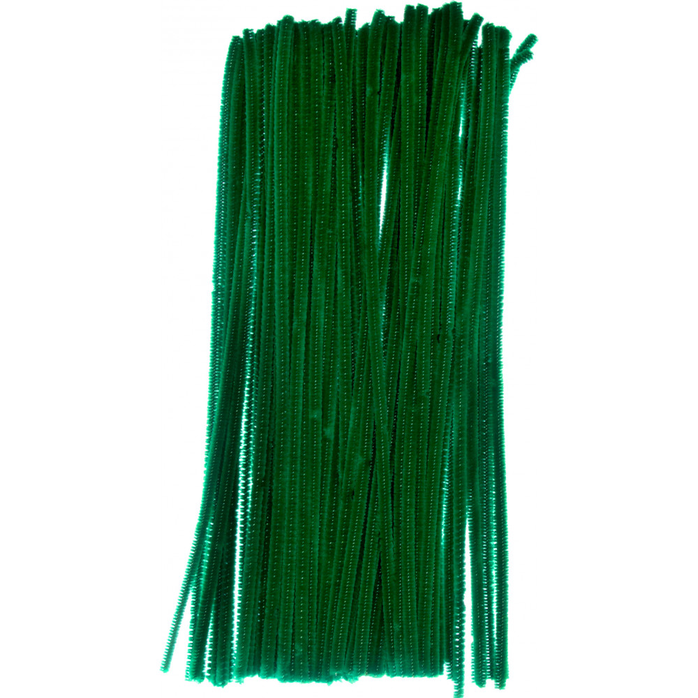 Pipe Cleaners / Chenille Stems: Emerald Green (100) [10166-60 ...