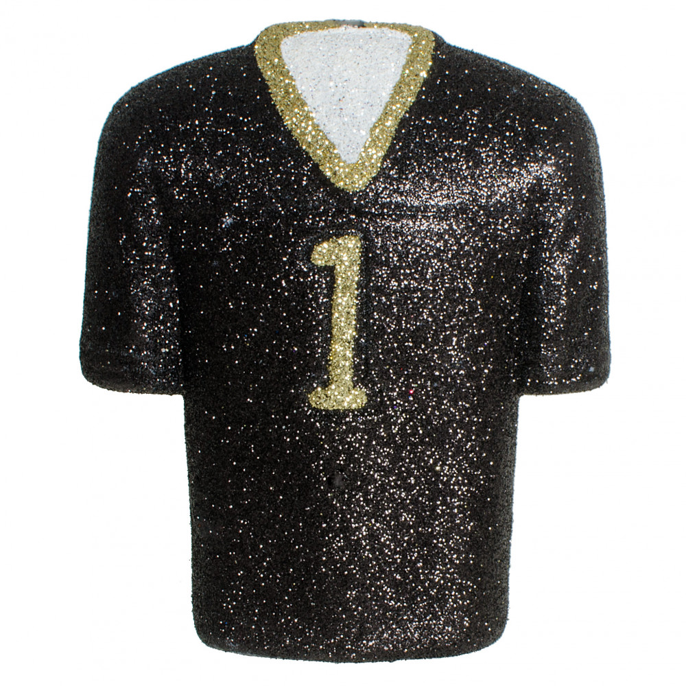 black and gold football jersey