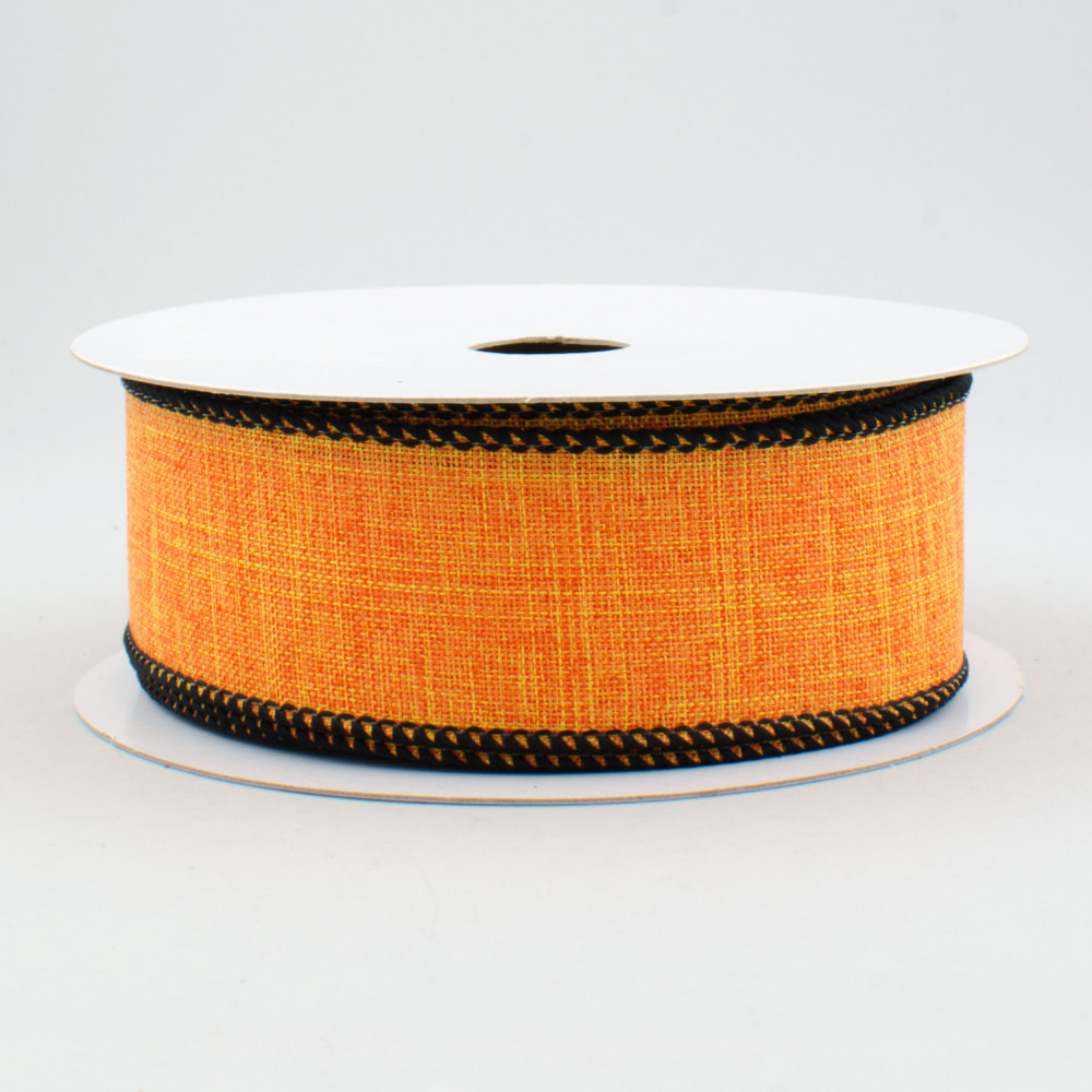 Cloth Ribbon – 1/2 Inch – Orange
