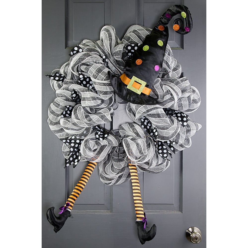 HALLOWEEN Witches Brooms Floral picks Craft Accessories Sparkly (3) NEW  Decor