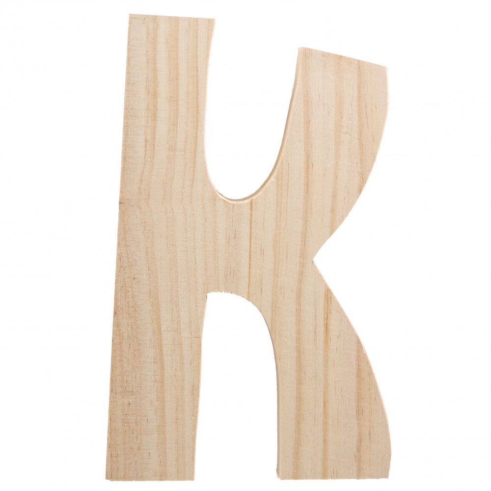Unfinished Wooden Letters A-Z 4 inch from Darice - Kgkrafts's Boutique