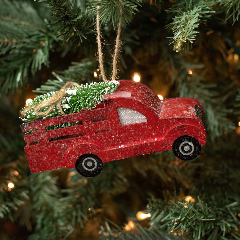 SYSCO Limited Edition Trailer Truck Holiday Tree Ornament 