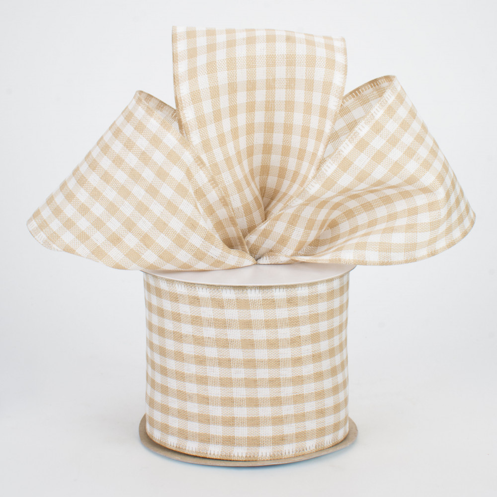 Reliant 2.5 Great Gingham Wired Ribbon