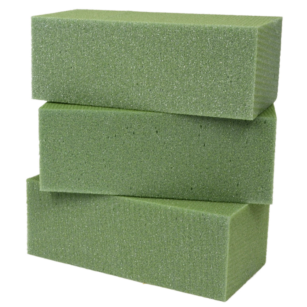 Dry Foam Brick for Silk Flower Designs - Adaria Home and Garden Decor