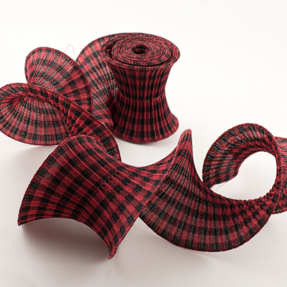 Red gingham bow country style pot cover – JaBella Designs