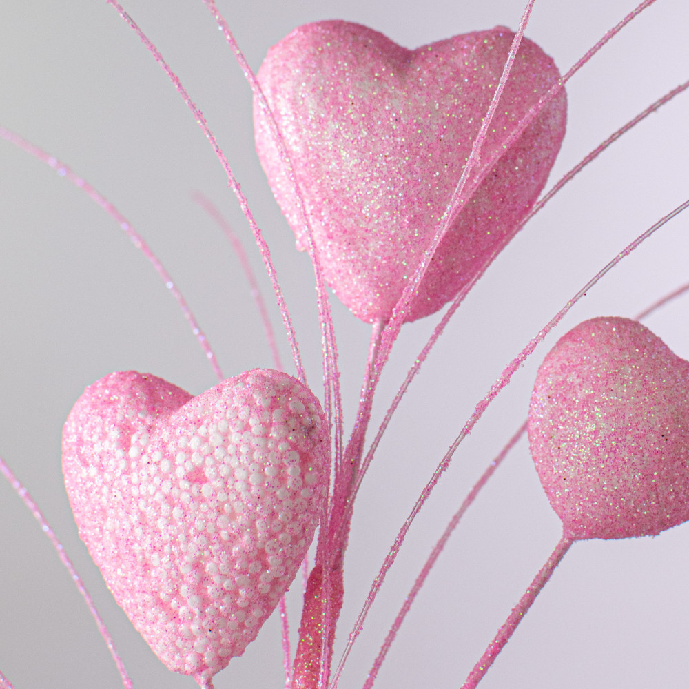 Valentine's Day Paper Heart Cutouts - 14/PK