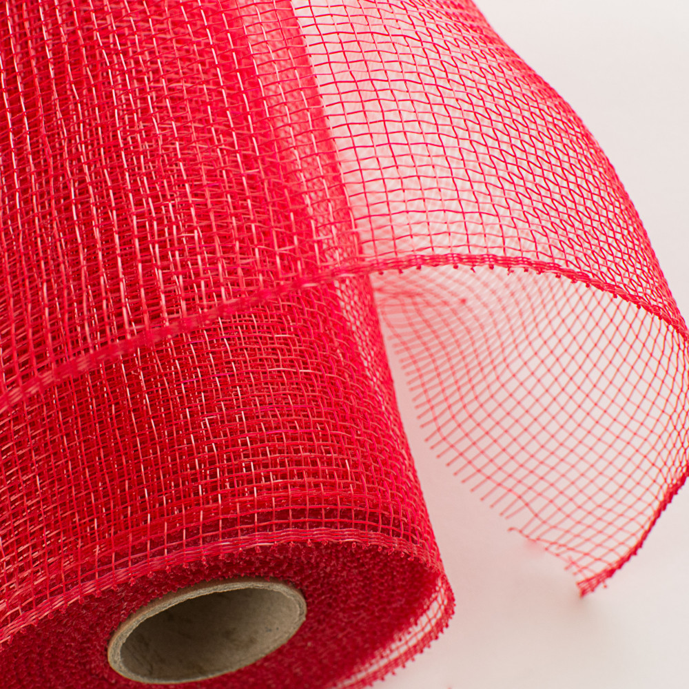 10 Poly Deco Mesh: Red [RE130224] 