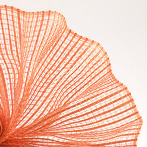 Orange Glitter Deco Mesh Ribbon - 10 Yards x 2.5 Inches – Country
