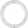 18 Wire Wreath Frame: 4-Wire Black [MD063802] 